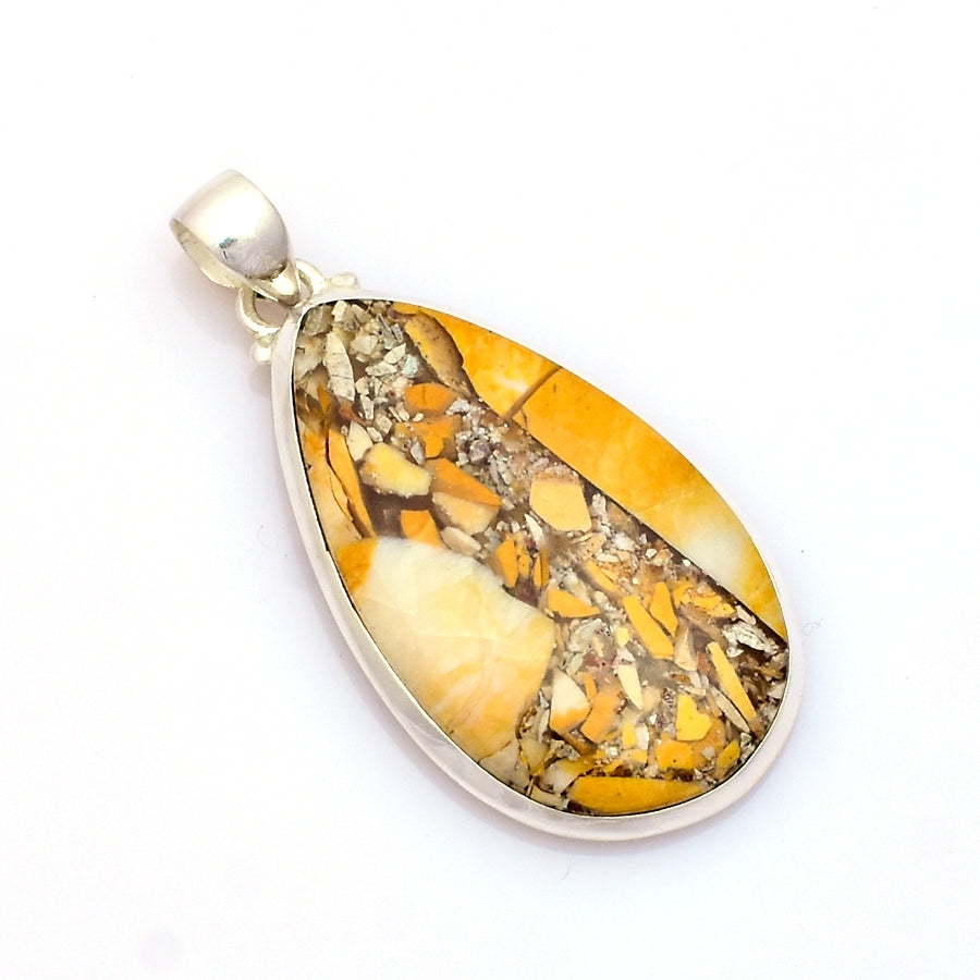 Fabulous Brecciated Mookaite Pendant