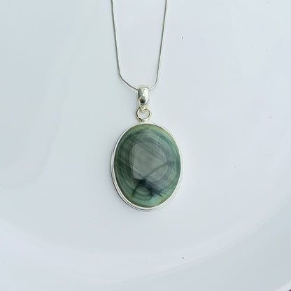 Imperial Jasper Gemstone Pendant, 925 Sterling Solid Silver Pendant, Handmade Fashion Jewelry Pendant, Gift For Her, 35Ct