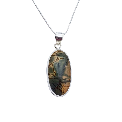 Fantastic Quality Cherry Creek Silver Pendant Necklace Jewelry