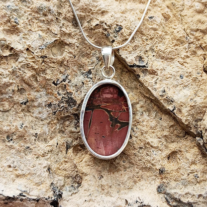 Elegant Cherry Creek Silver Pendant | Handcrafted Jewelry