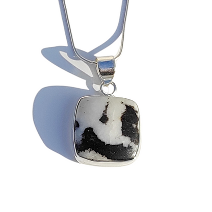 Zebra Jasper Gemstone Silver Pendant Solid 925 Sterl Zebra Jasper Gemstone Silver Pendant Solid 925 Sterl