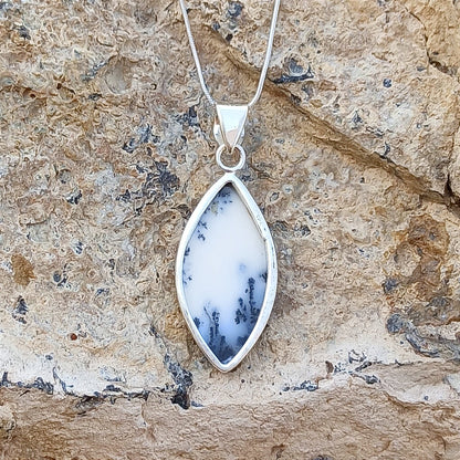 AAA Quality Dendrite Opal Pendant