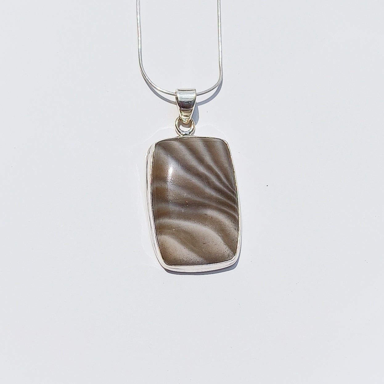 Fabulous Polish Flint Pendant