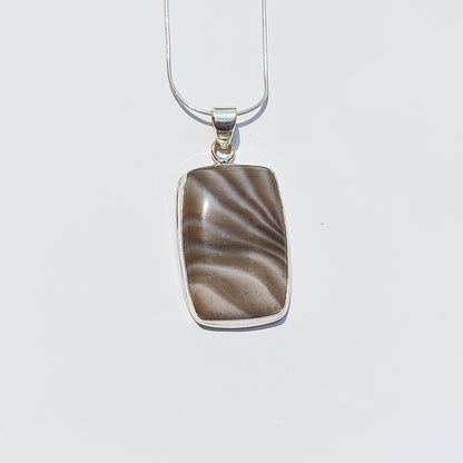 Fabulous Polish Flint Pendant