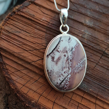 Excellent Pattern Sonora Dendritic Sterling Silver Pendant