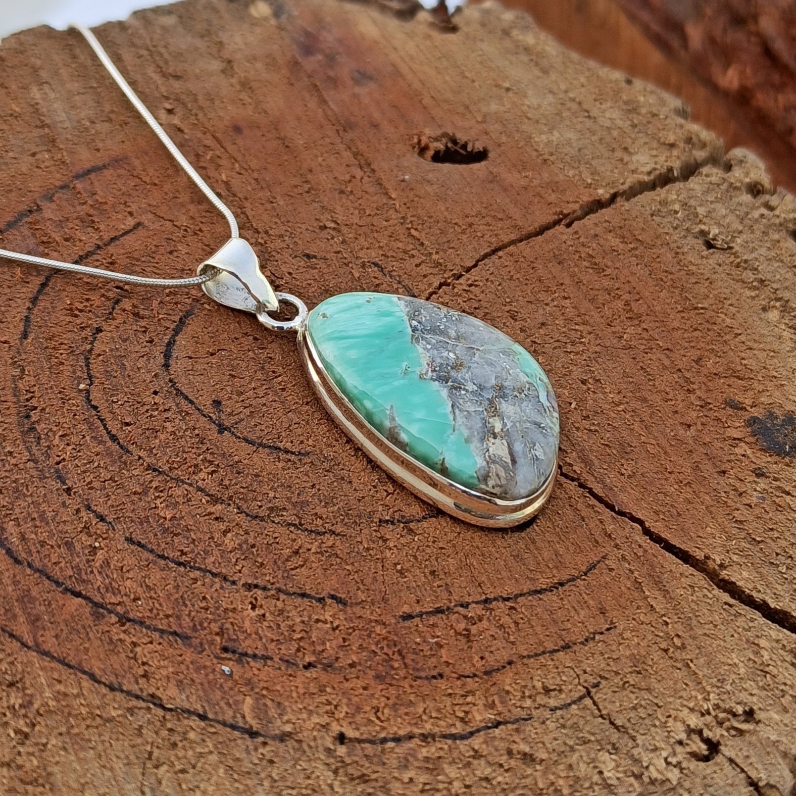 Turquoise Silver hotsell Pendent 92.5